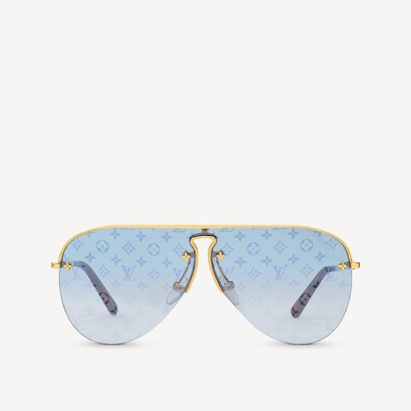 Louis Vuitton Greasemask sunglasses in Blue - Picture 1 of 4